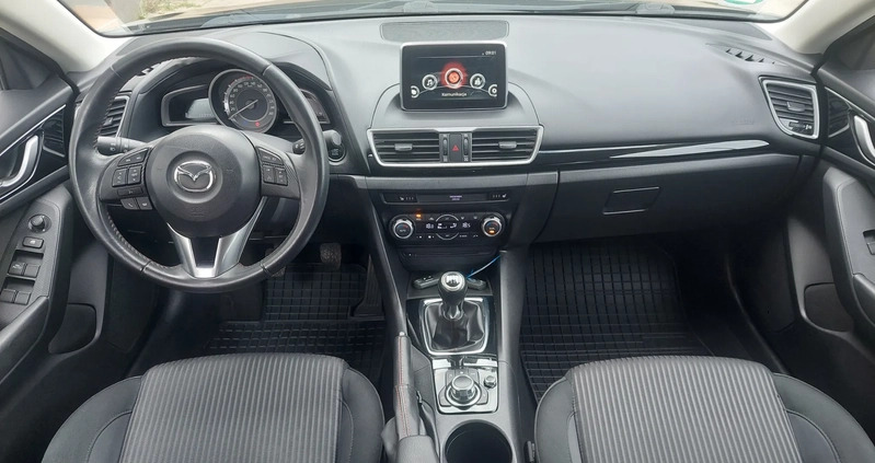Mazda 3 cena 41999 przebieg: 133000, rok produkcji 2014 z Tuchola małe 352